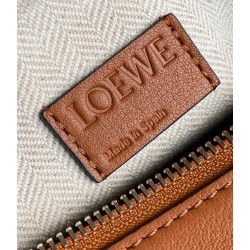 Loewe Puzzle Medium Bag In Brown Classic Calfskin 804