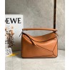 Loewe Puzzle Medium Bag In Brown Classic Calfskin 804