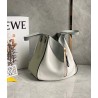 Loewe Small Hammock Multicolour Bag In Grey Calfskin 913