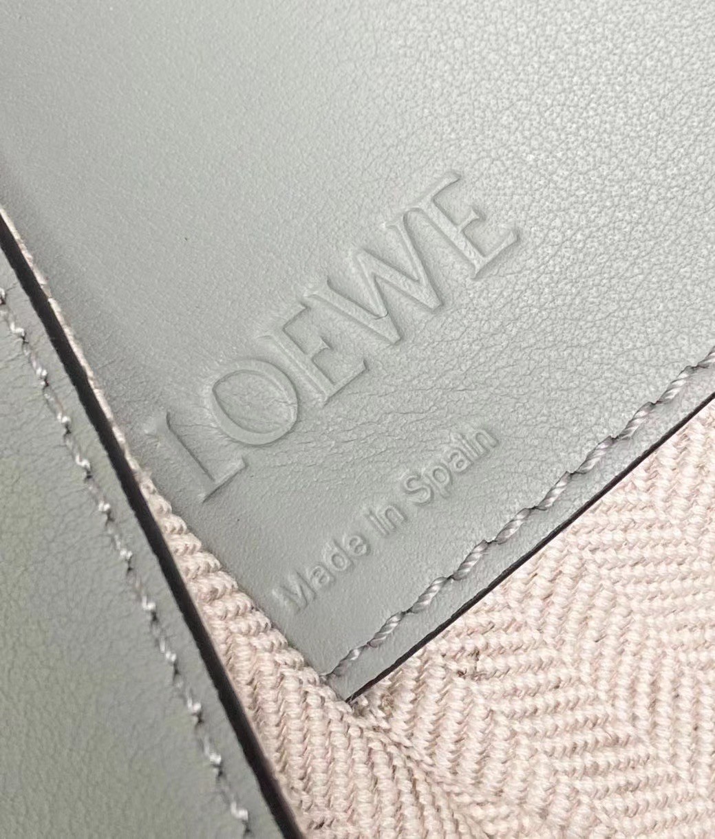 Loewe Small Hammock Multicolour Bag In Grey Calfskin 913