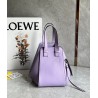 Loewe Compact Hammock Bag in Light Mauve Grained Calfskin 937