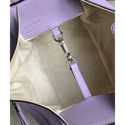 Loewe Compact Hammock Bag in Light Mauve Grained Calfskin 937