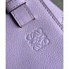 Loewe Compact Hammock Bag in Light Mauve Grained Calfskin 937