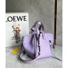 Loewe Compact Hammock Bag in Light Mauve Grained Calfskin 937