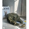 Loewe Medium Squeeze Bag in Olive Nappa Lambskin 975