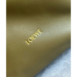 Loewe Medium Squeeze Bag in Olive Nappa Lambskin 975