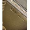 Loewe Medium Squeeze Bag in Olive Nappa Lambskin 975