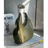 Loewe Medium Squeeze Bag in Olive Nappa Lambskin 975