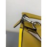 Loewe Small Puzzle Bag In Ochre/Yellow/Beige Calfskin 001