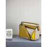 Loewe Small Puzzle Bag In Ochre/Yellow/Beige Calfskin 001