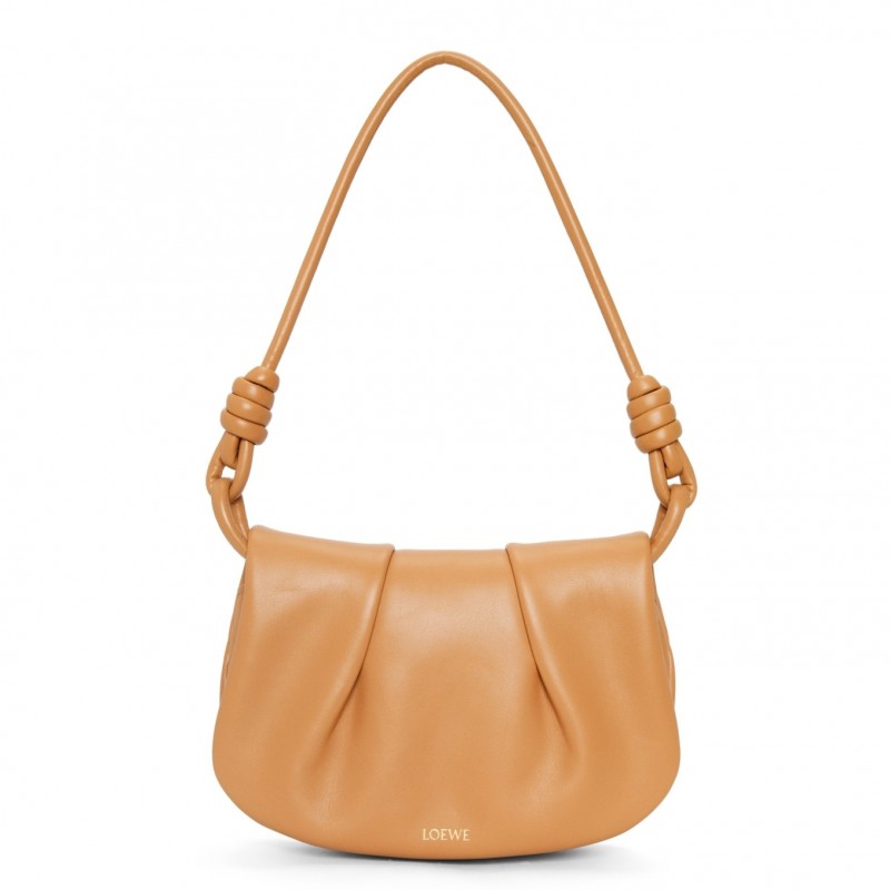 Loewe Paseo Satchel Bag in Warm Desert Nappa Leather 040