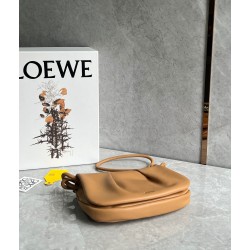 Loewe Paseo Satchel Bag in Warm Desert Nappa Leather 040