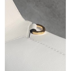 Loewe Puzzle Hobo Bag In White Nappa Calfskin 076