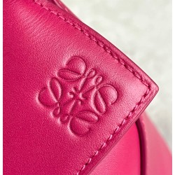 Loewe Puzzle Edge Small Bag In Ruby Red Satin Calfskin 124