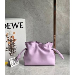 Loewe Flamenco Mini Clutch In Bloom Orchid Nappa Leather 456