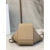 Loewe Mini Hammock Drawstring Bag In Sand Leather 483