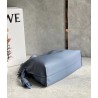 Loewe Flamenco Clutch In Atlantic Blue Nappa Leather 550