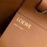 Loewe Anagram Small Tote In Jacquard and Calfskin 575