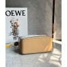 Loewe Puzzle Small Bag in Multicolour Warm Desert and White Calfskin 040