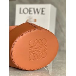 Loewe Medium Balloon Bucket Bag In Camel Calfskin 190