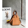 Loewe Compact Hammock Bag in Light Caramel Grained Calfskin 613