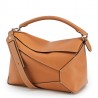 Loewe Large Puzzle Bag In Tan Calfskin 653