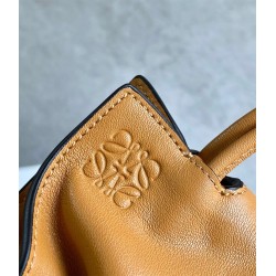 Loewe Flamenco Nano Clutch In Brown Nappa Leather 577