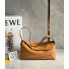 Loewe Puzzle Hobo Bag In Brown Nappa Calfskin  598