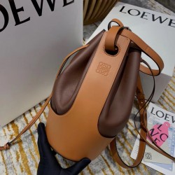 Loewe Medium Balloon Bucket Bag In Hazelnut/Tan Calfskin 522