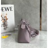 Loewe Puzzle Edge Small Bag In Pale Aubergine Satin Calfskin 451
