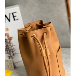 Loewe Small Sailor Bucket Bag In Brown Nappa Leather 532