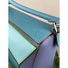 Loewe Small Puzzle Bag In Blue/Blueberry/Lilas Calfskin 601