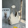 Loewe Small Squeeze Bag in White Nappa Lambskin 568