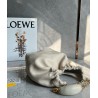 Loewe Small Squeeze Bag in White Nappa Lambskin 568