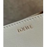 Loewe Mini Puzzle Fold Tote Bag in Grey/Dark Grey Calfskin 475