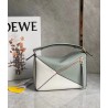 Loewe Puzzle Small Bag In Grey/Cream/White Calfskin 596