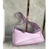 Loewe Puzzle Hobo Bag In Pink Nappa Calfskin 581