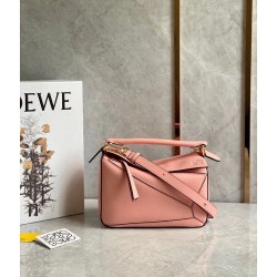 Loewe Puzzle Small Bag In Blossom Calfskin Leather 640