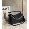 Loewe Puzzle Medium Bag In Black Classic Calfskin 702