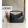 Loewe Puzzle Medium Bag In Black Classic Calfskin 702