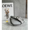 Loewe Gate Dual Mini Bag In Grey Calfskin 538