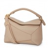 Loewe Puzzle Medium Bag In Sand Grained Calfskin  726