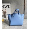 Loewe Hammock Nugget Bag In Celestine Blue Calfskin 120