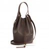 Loewe Medium Balloon Bucket Bag In Taupe Calfskin 223