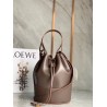 Loewe Medium Balloon Bucket Bag In Taupe Calfskin 223