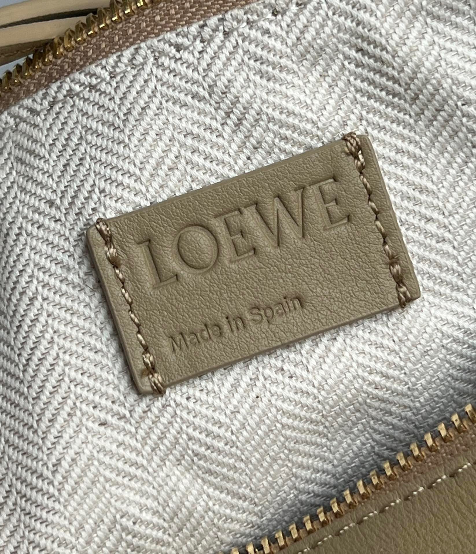 Loewe Mini Hammock Hobo Bag in Clay Green Calfskin  316