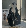 Loewe Medium Squeeze Bag in Black Nappa Lambskin 343