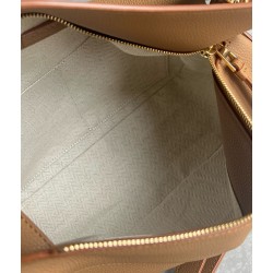 Loewe Puzzle Medium Bag In Toffee Grained Calfskin  548