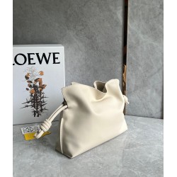 Loewe Flamenco Clutch Bag In Angora Calfskin 610