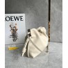 Loewe Flamenco Clutch Bag In Angora Calfskin 610